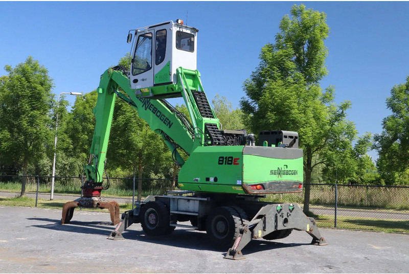 Sennebogen 818 M K9 ULM | SORTING GRAB | GOOD CONDITION - Ratastel ekskavaator: pilt 3 Sennebogen 818 M K9 ULM | SORTING GRAB | GOOD CONDITION - Ratastel ekskavaator: pilt 3
