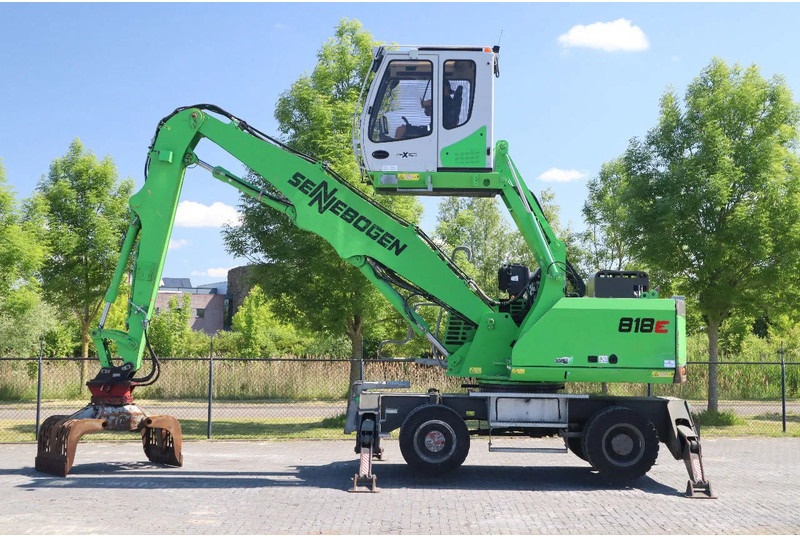 Sennebogen 818 M K9 ULM | SORTING GRAB | GOOD CONDITION - Ratastel ekskavaator: pilt 1 Sennebogen 818 M K9 ULM | SORTING GRAB | GOOD CONDITION - Ratastel ekskavaator: pilt 1
