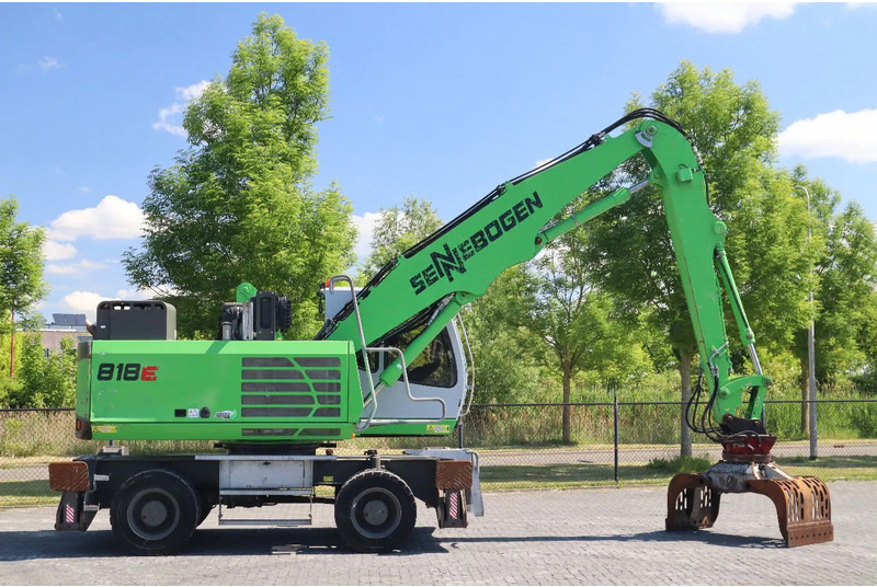Sennebogen 818 M K9 ULM | SORTING GRAB | GOOD CONDITION - Ratastel ekskavaator: pilt 4 Sennebogen 818 M K9 ULM | SORTING GRAB | GOOD CONDITION - Ratastel ekskavaator: pilt 4