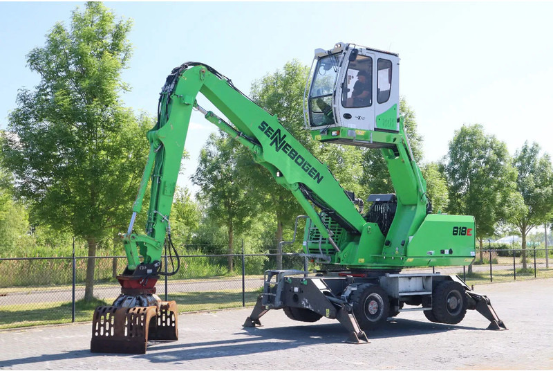 Sennebogen 818 M K9 ULM | SORTING GRAB | GOOD CONDITION - Ratastel ekskavaator: pilt 2 Sennebogen 818 M K9 ULM | SORTING GRAB | GOOD CONDITION - Ratastel ekskavaator: pilt 2