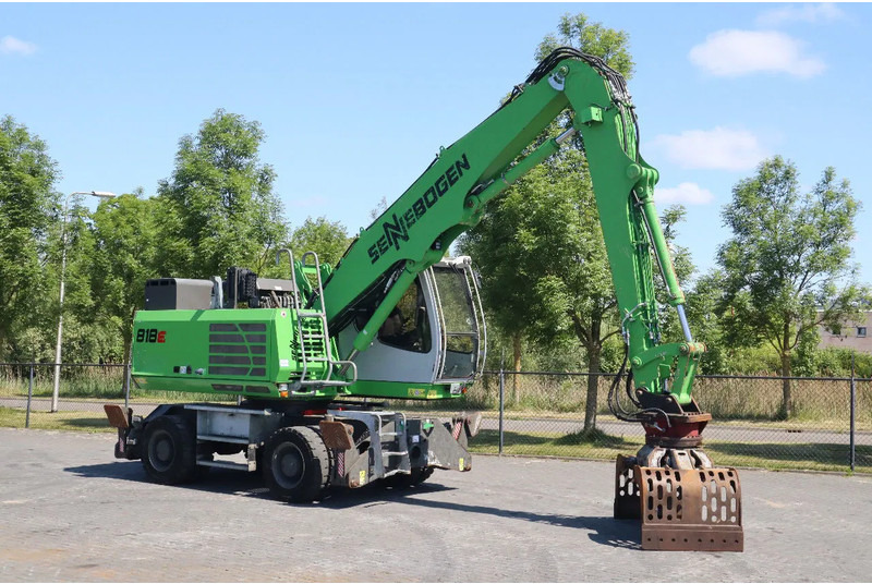 Sennebogen 818 M K9 ULM | SORTING GRAB | GOOD CONDITION - Ratastel ekskavaator: pilt 5 Sennebogen 818 M K9 ULM | SORTING GRAB | GOOD CONDITION - Ratastel ekskavaator: pilt 5