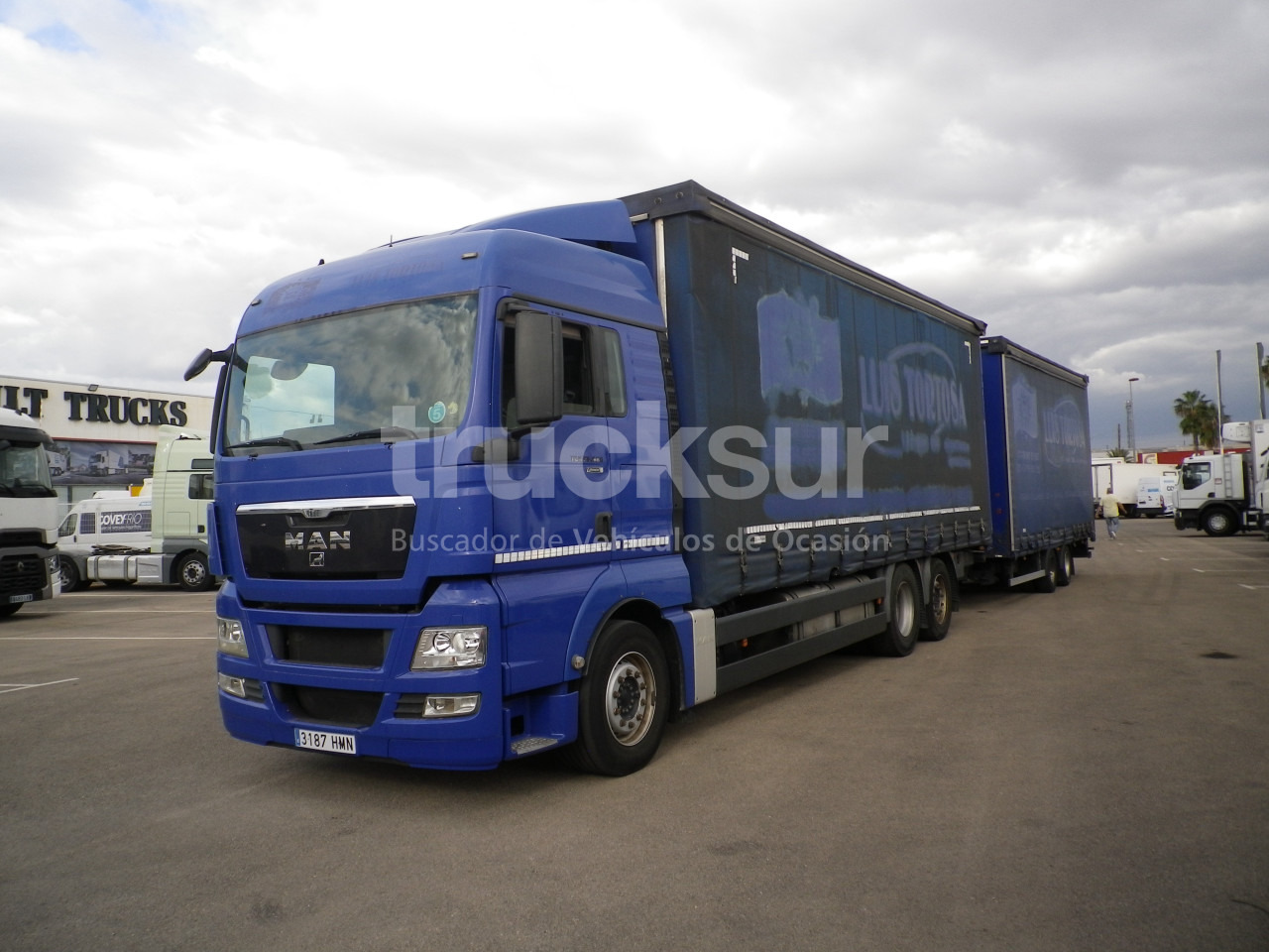 MAN MAN TGX 480.26 REMOLCADOR - Tent veoauto: pilt 1 MAN MAN TGX 480.26 REMOLCADOR - Tent veoauto: pilt 1