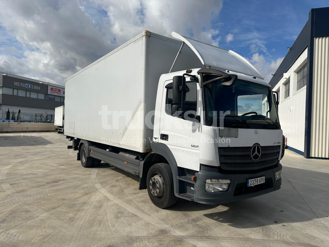 MERCEDES ATEGO - Kasti veoauto: pilt 2 MERCEDES ATEGO - Kasti veoauto: pilt 2