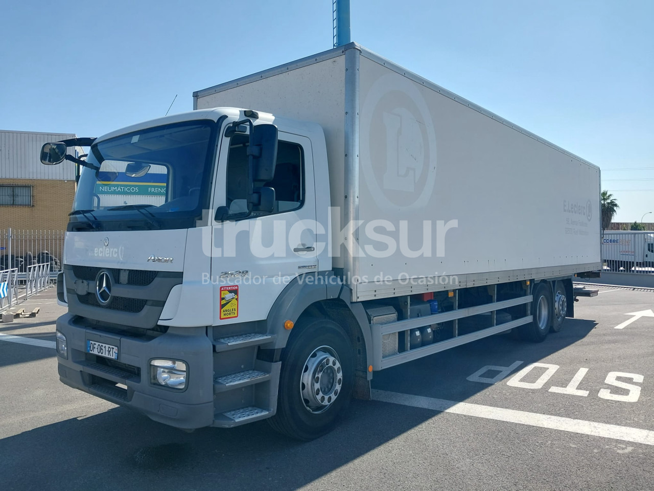 MERCEDES AXOR 2529 ejes 6x2*4 - Kasti veoauto: pilt 1 MERCEDES AXOR 2529 ejes 6x2*4 - Kasti veoauto: pilt 1