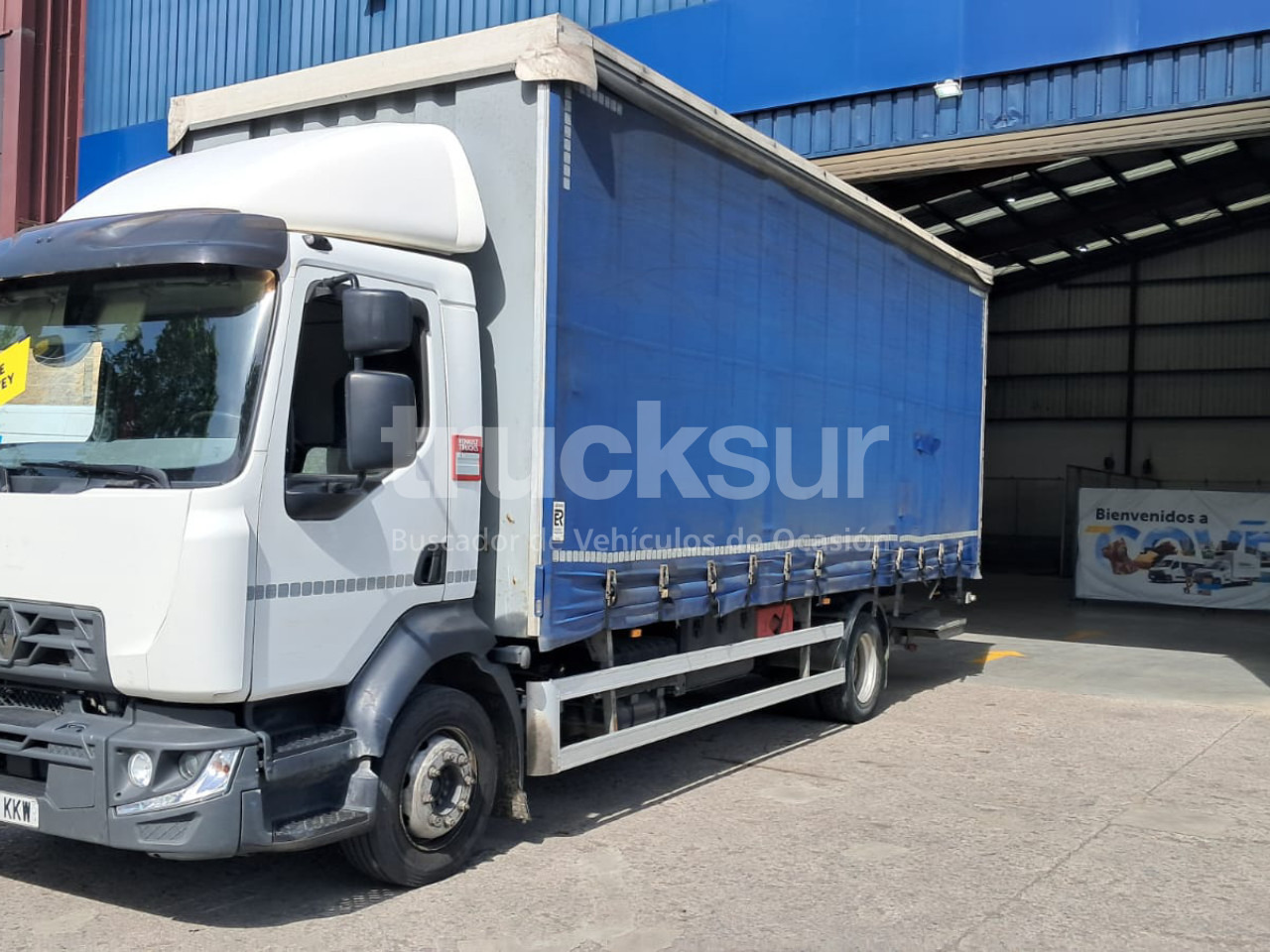 RENAULT D 12.210 SEMITAULINER - Tent veoauto: pilt 2 RENAULT D 12.210 SEMITAULINER - Tent veoauto: pilt 2