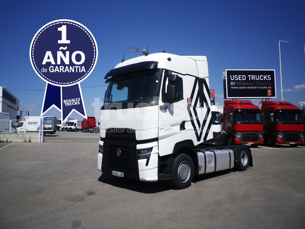 RENAULT T520 HIGH SLEEPER CAB LOW - Sadulveok: pilt 1 RENAULT T520 HIGH SLEEPER CAB LOW - Sadulveok: pilt 1
