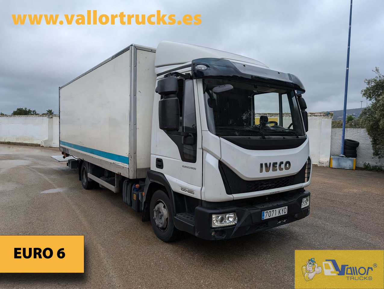 IVECO 100E22 - Kasti veoauto: pilt 1 IVECO 100E22 - Kasti veoauto: pilt 1