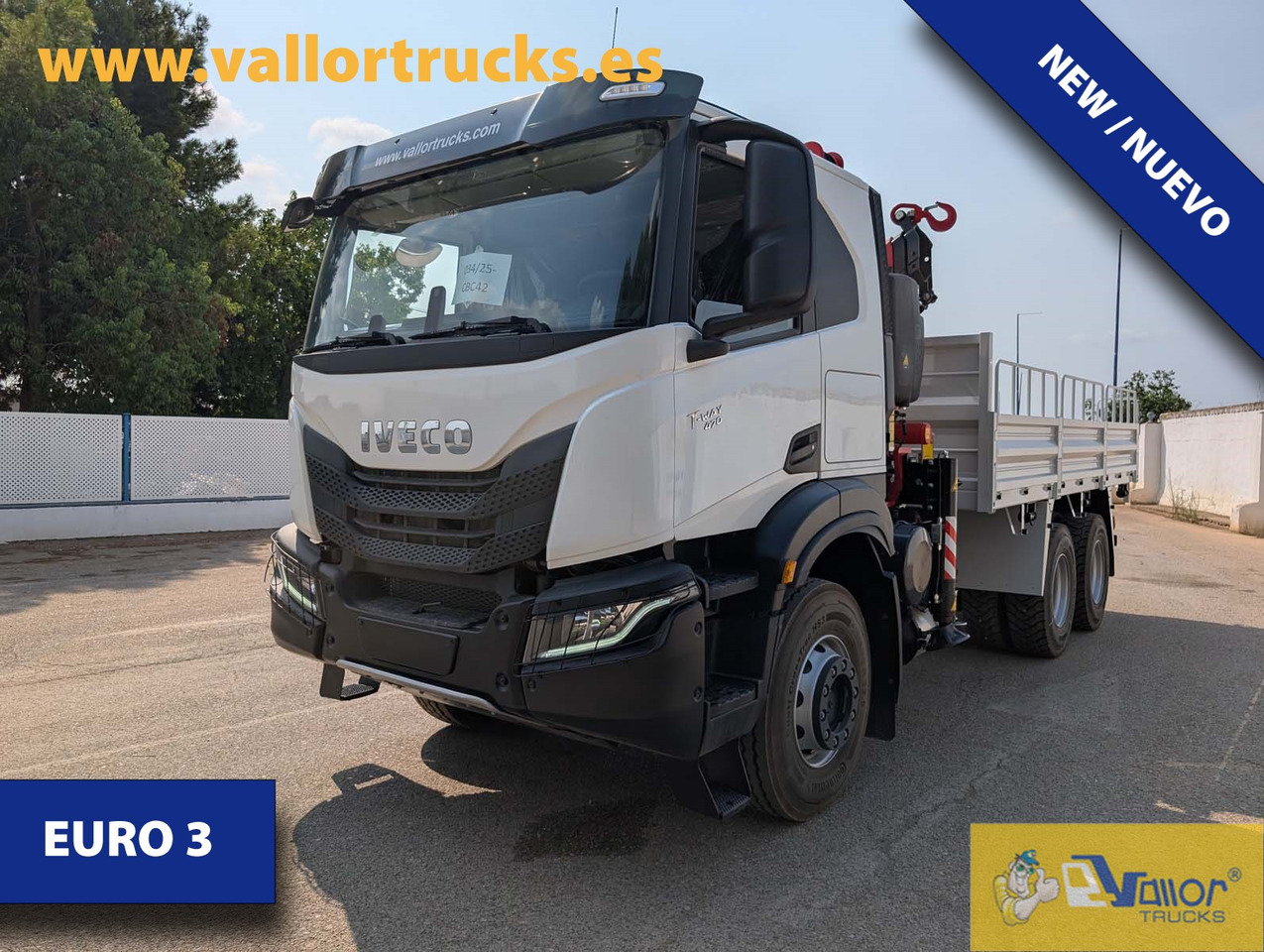 IVECO TWAY 470 FASSI ONLY EXPORT OUT EU - Kraanaga veoauto: pilt 1 IVECO TWAY 470 FASSI ONLY EXPORT OUT EU - Kraanaga veoauto: pilt 1