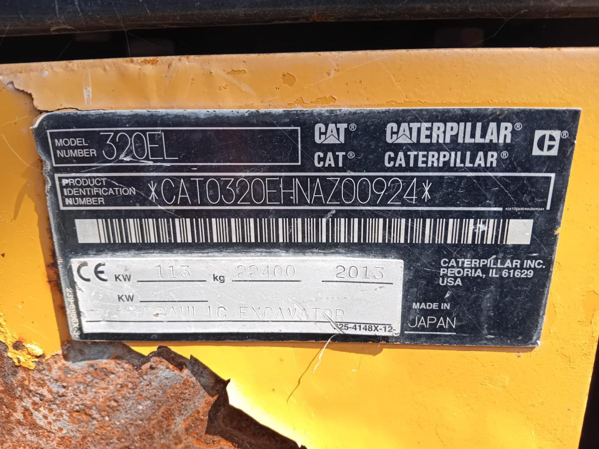 Caterpillar 320EL - Lintekskavaator: pilt 4 Caterpillar 320EL - Lintekskavaator: pilt 4