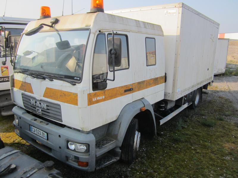 MAN LE 160B - Kasti veoauto: pilt 1 MAN LE 160B - Kasti veoauto: pilt 1