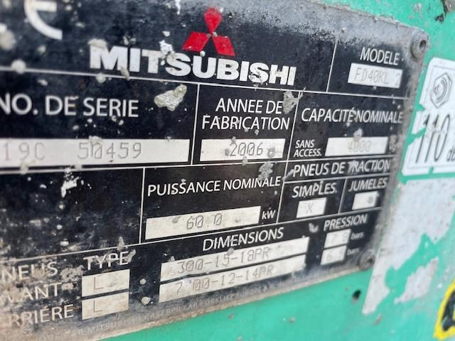 Mitsubishi FD40KL - Diiseltõstuk: pilt 3 Mitsubishi FD40KL - Diiseltõstuk: pilt 3