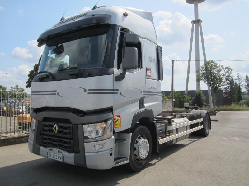 Renault Gamme T 430 DXI - Konteinerveduk/ Tõstukiga veoauto: pilt 1 Renault Gamme T 430 DXI - Konteinerveduk/ Tõstukiga veoauto: pilt 1