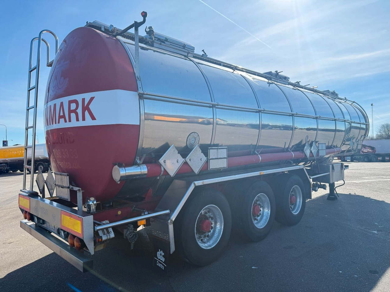 Uus Tsistern poolhaagis Burg 3 axle 3 compartments 32.200 L ADR: pilt 8