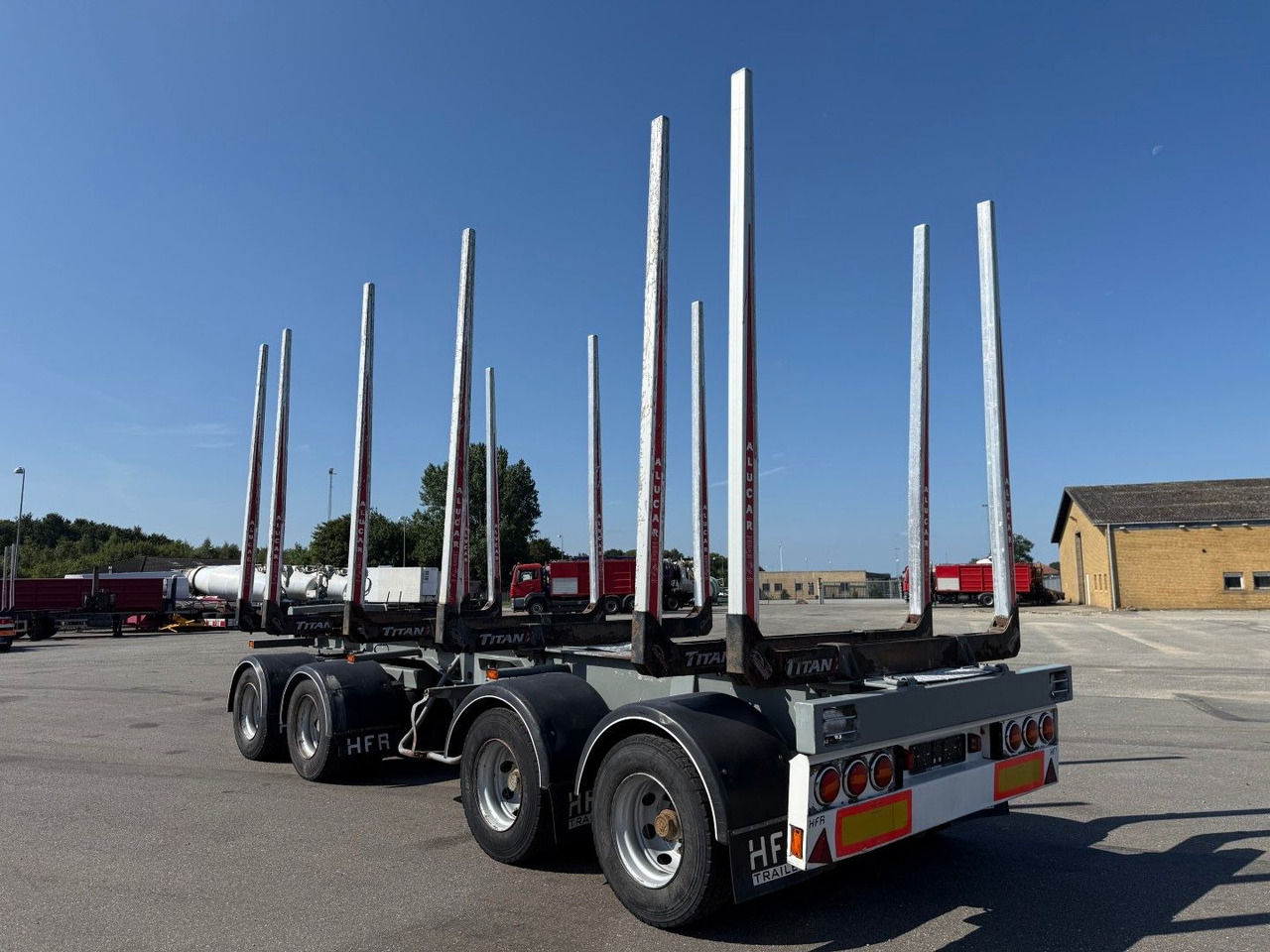 HFR 30 t. 4 axles Timber / Wood / Holz transport - Metsaveohaagis: pilt 4 HFR 30 t. 4 axles Timber / Wood / Holz transport - Metsaveohaagis: pilt 4