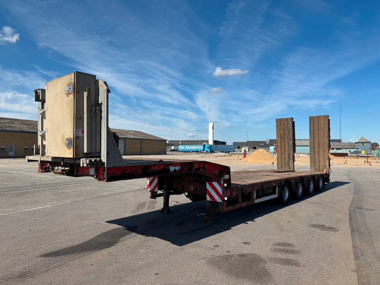 Kel-Berg Faymonville 4 axle Ausziehbar Tieflader - Madal platvormpoolhaagis: pilt 1 Kel-Berg Faymonville 4 axle Ausziehbar Tieflader - Madal platvormpoolhaagis: pilt 1