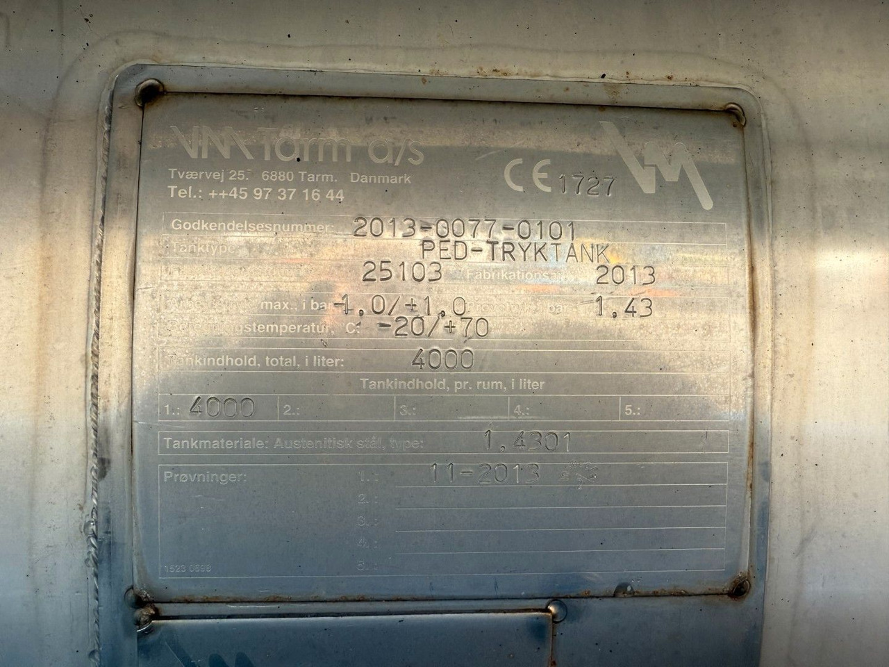 MAN TGM 14.250 VM-Tarm Stainless Steel 5600 l. Kombi - Vaakumveok: pilt 5 MAN TGM 14.250 VM-Tarm Stainless Steel 5600 l. Kombi - Vaakumveok: pilt 5