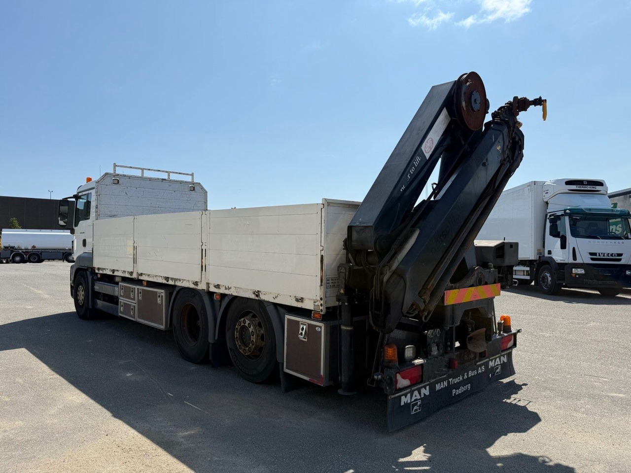 MAN TGS 26.400 6x2 HMF 2620 K5 / Engine Damage - Kraanaga veoauto: pilt 4 MAN TGS 26.400 6x2 HMF 2620 K5 / Engine Damage - Kraanaga veoauto: pilt 4