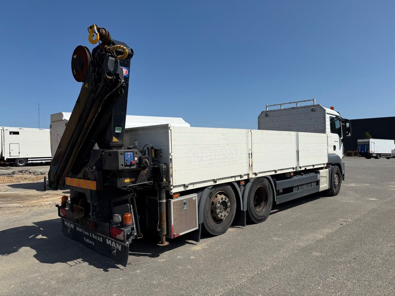 MAN TGS 26.400 6x2 HMF 2620 K5 / Engine Damage - Kraanaga veoauto: pilt 3 MAN TGS 26.400 6x2 HMF 2620 K5 / Engine Damage - Kraanaga veoauto: pilt 3