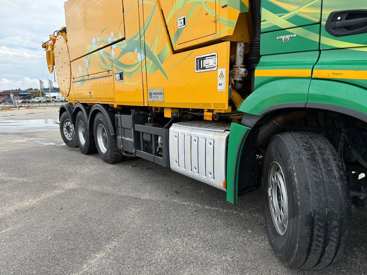 Vaakumveok Mercedes-Benz 3258 RHD 8x4-4 Wiedemann Super 1000 Recycler: pilt 25