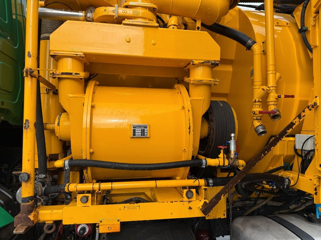 Vaakumveok Mercedes-Benz 3258 RHD 8x4-4 Wiedemann Super 1000 Recycler: pilt 11