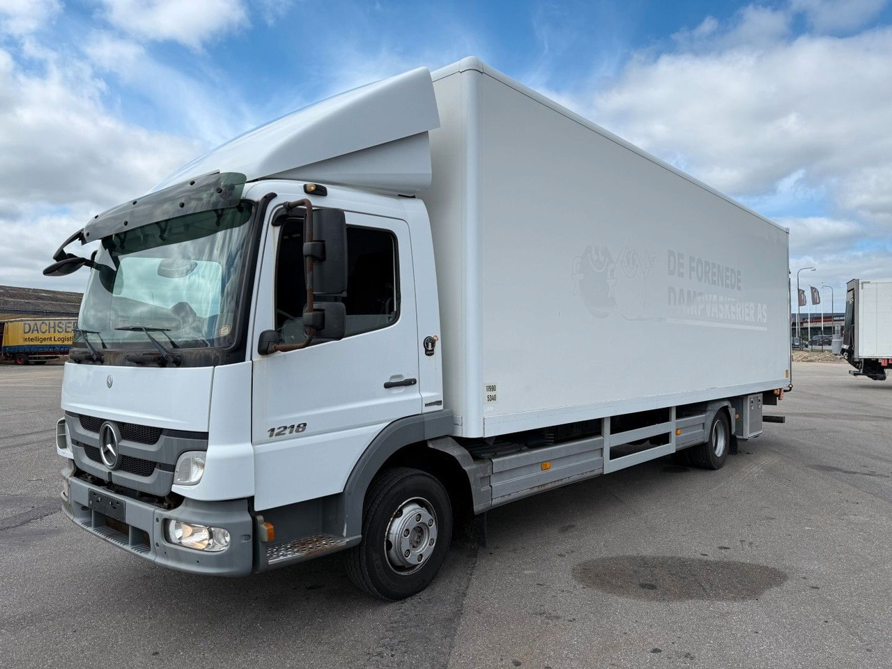 Mercedes-Benz Atego 1218 4x2 Euro 5 8,0 m. koffer - Kasti veoauto: pilt 1 Mercedes-Benz Atego 1218 4x2 Euro 5 8,0 m. koffer - Kasti veoauto: pilt 1