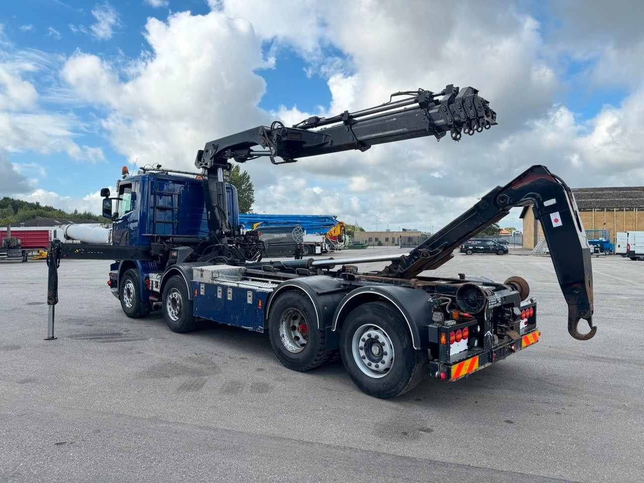 Scania G480 8x2*6 Hakenlift / Hiab 244 EP-5 Hipro - Kraanaga veoauto: pilt 4 Scania G480 8x2*6 Hakenlift / Hiab 244 EP-5 Hipro - Kraanaga veoauto: pilt 4