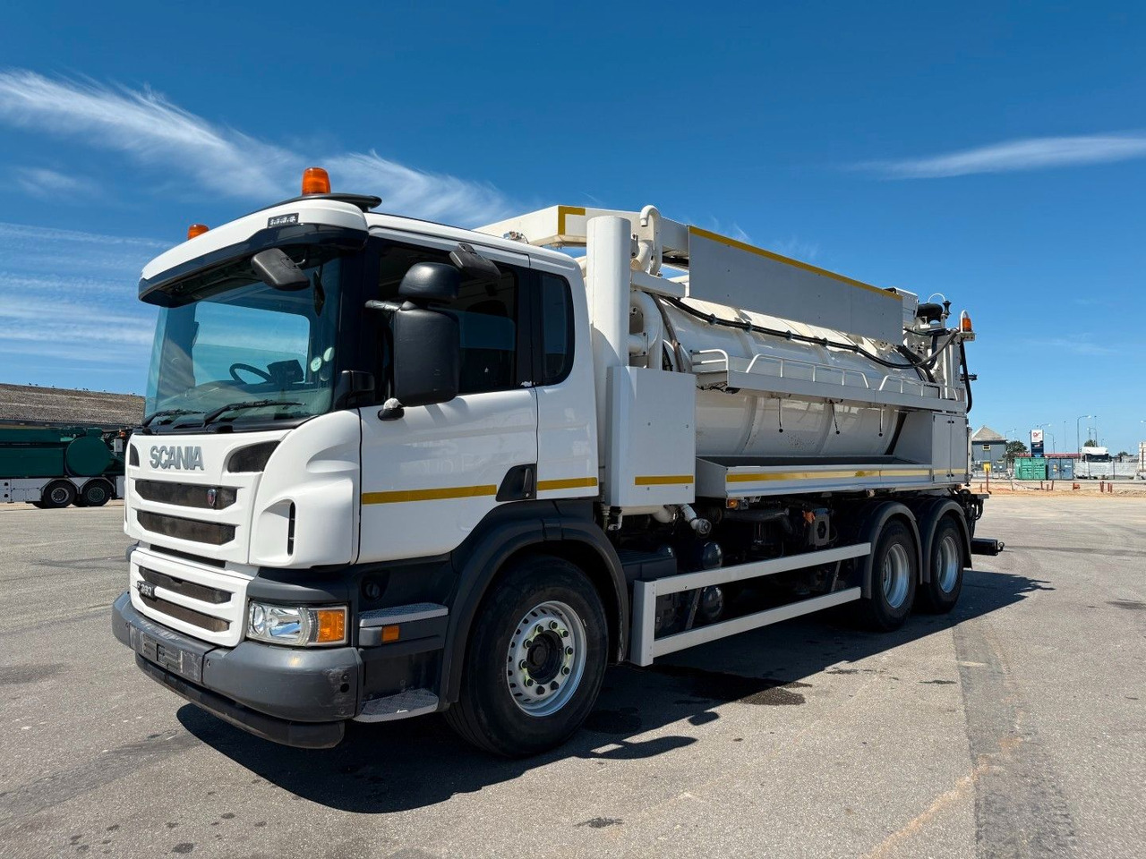 Scania P360 6x4 RHD Hvidtved Larsen FlexLine 312 - Vaakumveok: pilt 1 Scania P360 6x4 RHD Hvidtved Larsen FlexLine 312 - Vaakumveok: pilt 1