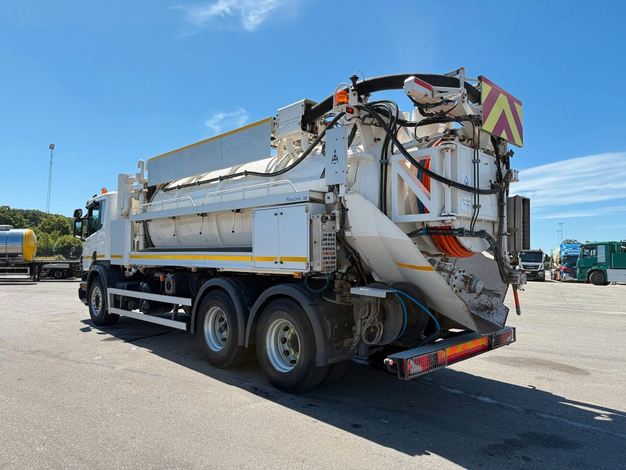 Scania P360 6x4 RHD Hvidtved Larsen FlexLine 312 - Vaakumveok: pilt 4 Scania P360 6x4 RHD Hvidtved Larsen FlexLine 312 - Vaakumveok: pilt 4