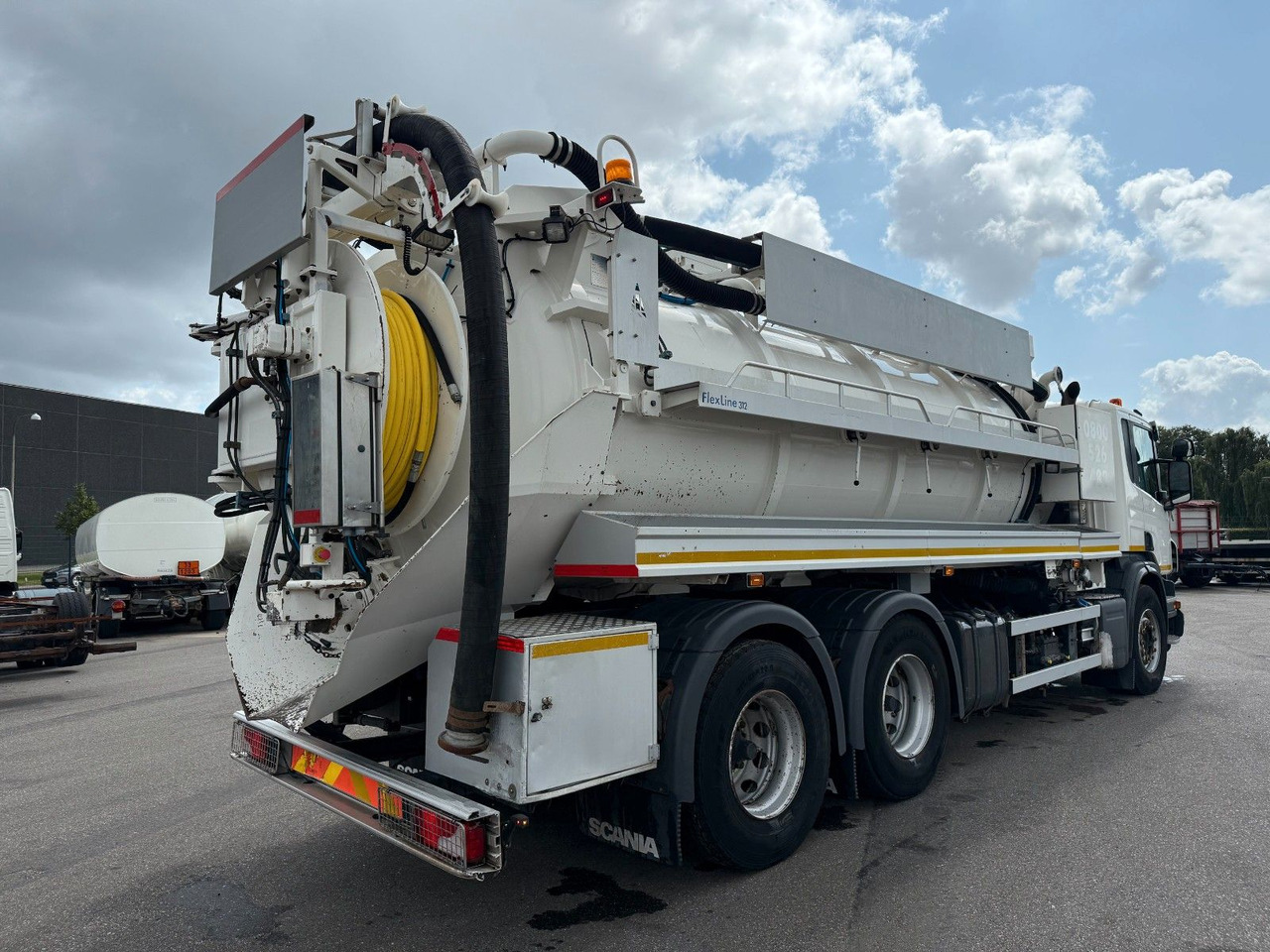 Scania P360 Euro 6 6x4 RHD Hvidtved Larsen FlexLine 312 - Vaakumveok: pilt 4 Scania P360 Euro 6 6x4 RHD Hvidtved Larsen FlexLine 312 - Vaakumveok: pilt 4