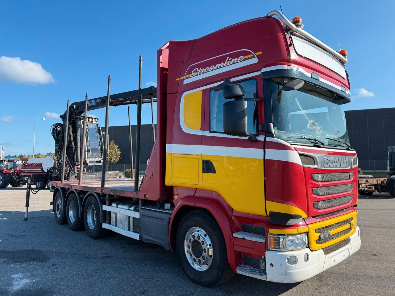 Scania R580 V8 8x4*4 Crane Kesla 21127 / Woodtransport - Kraanaga veoauto: pilt 2 Scania R580 V8 8x4*4 Crane Kesla 21127 / Woodtransport - Kraanaga veoauto: pilt 2