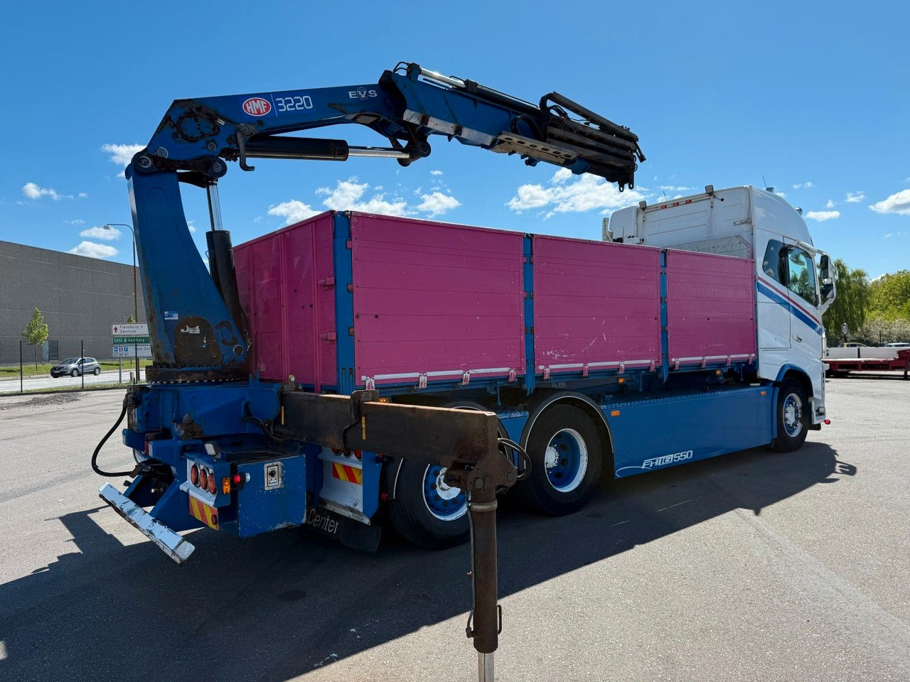 Volvo FH 16.550 6x2*4 / Crane HMF 3220K4 Euro 6 - Kraanaga veoauto: pilt 4 Volvo FH 16.550 6x2*4 / Crane HMF 3220K4 Euro 6 - Kraanaga veoauto: pilt 4