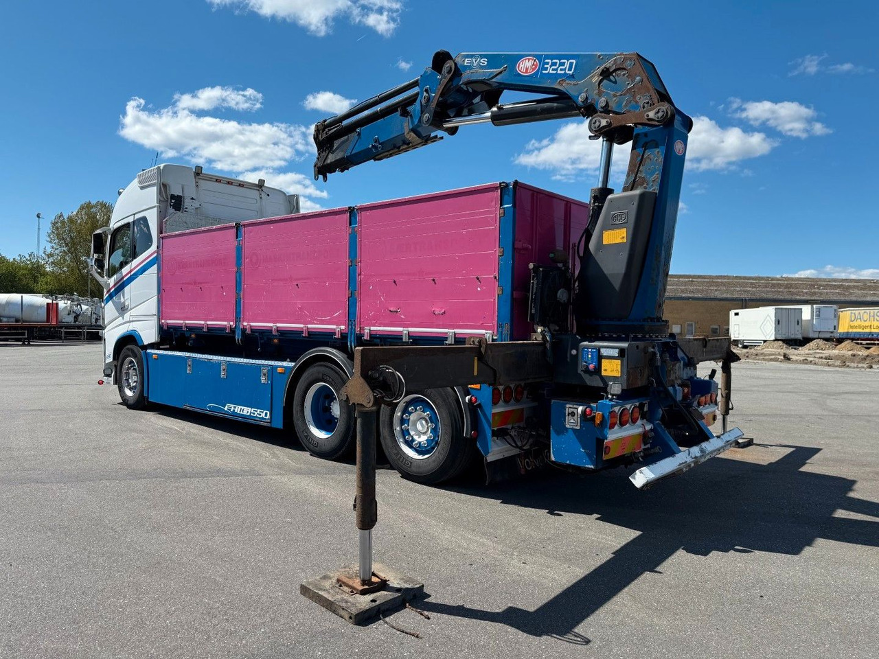 Volvo FH 16.550 6x24 / Crane HMF 3220K4 Euro 6 - Kraanaga veoauto: pilt 5 Volvo FH 16.550 6x24 / Crane HMF 3220K4 Euro 6 - Kraanaga veoauto: pilt 5