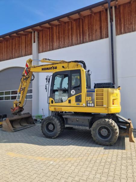 Komatsu PW148-8 - Ratastel ekskavaator: pilt 1 Komatsu PW148-8 - Ratastel ekskavaator: pilt 1
