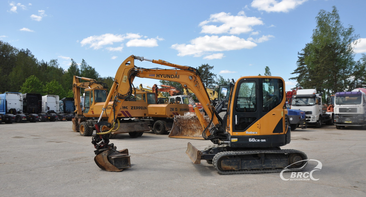 Hyundai R60CR-9A - Miniekskavaator: pilt 3 Hyundai R60CR-9A - Miniekskavaator: pilt 3