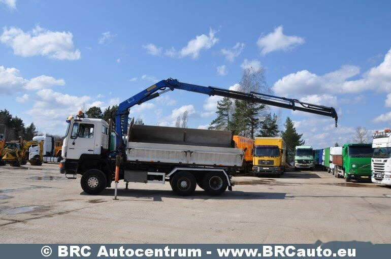 MAN 19.322 6X4 manipuliatorius HMF1453(B3) - Kallurauto, Kraanaga veoauto: pilt 3 MAN 19.322 6X4 manipuliatorius HMF1453(B3) - Kallurauto, Kraanaga veoauto: pilt 3