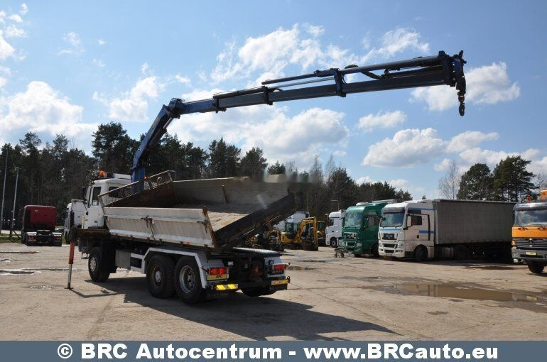 MAN 19.322 6X4 manipuliatorius HMF1453(B3) - Kallurauto, Kraanaga veoauto: pilt 4 MAN 19.322 6X4 manipuliatorius HMF1453(B3) - Kallurauto, Kraanaga veoauto: pilt 4