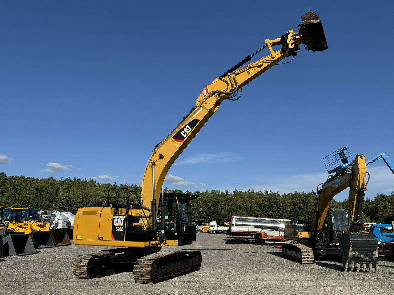 Lintekskavaator Caterpillar 320 EL Szybkozłącze Łyżka Skarpowa uchylna Waga 22tony: pilt 14 Lintekskavaator Caterpillar 320 EL Szybkozłącze Łyżka Skarpowa uchylna Waga 22tony: pilt 14