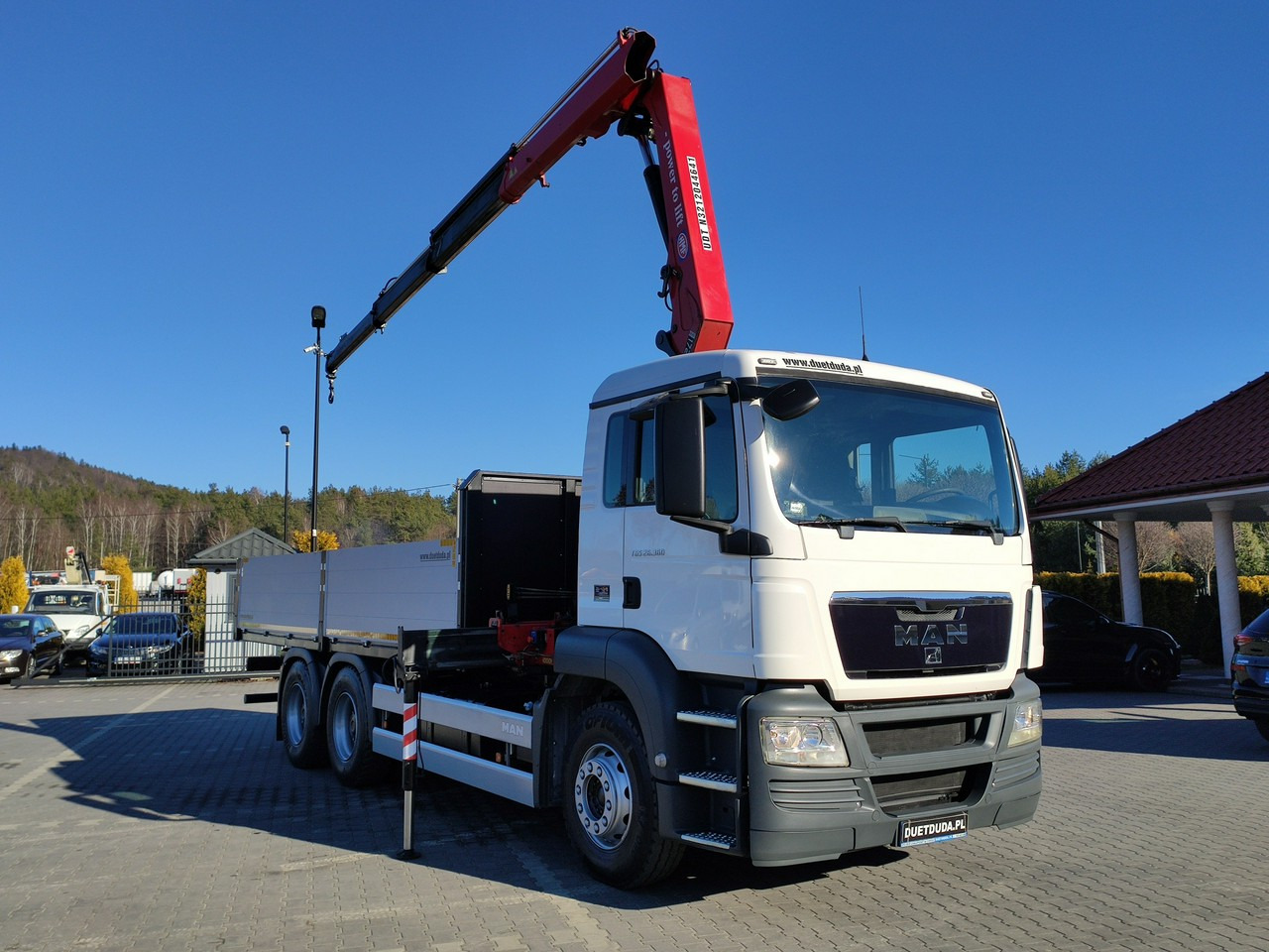 MAN TGS 26.360 6x4 - Madelveok/ Platvormveok, Kraanaga veoauto: pilt 3 MAN TGS 26.360 6x4 - Madelveok/ Platvormveok, Kraanaga veoauto: pilt 3