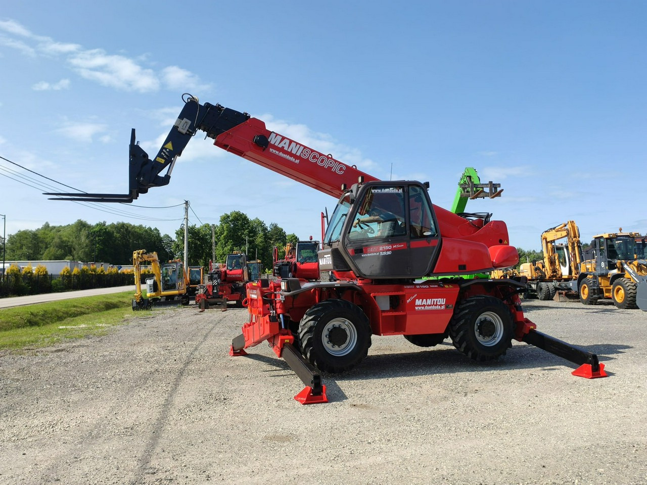 Manitou MRT 2150 ROTO Ładowarka Teleskopowa Obrotowa 2550 1850 1840 - Teleskooplaadur: pilt 3 Manitou MRT 2150 ROTO Ładowarka Teleskopowa Obrotowa 2550 1850 1840 - Teleskooplaadur: pilt 3
