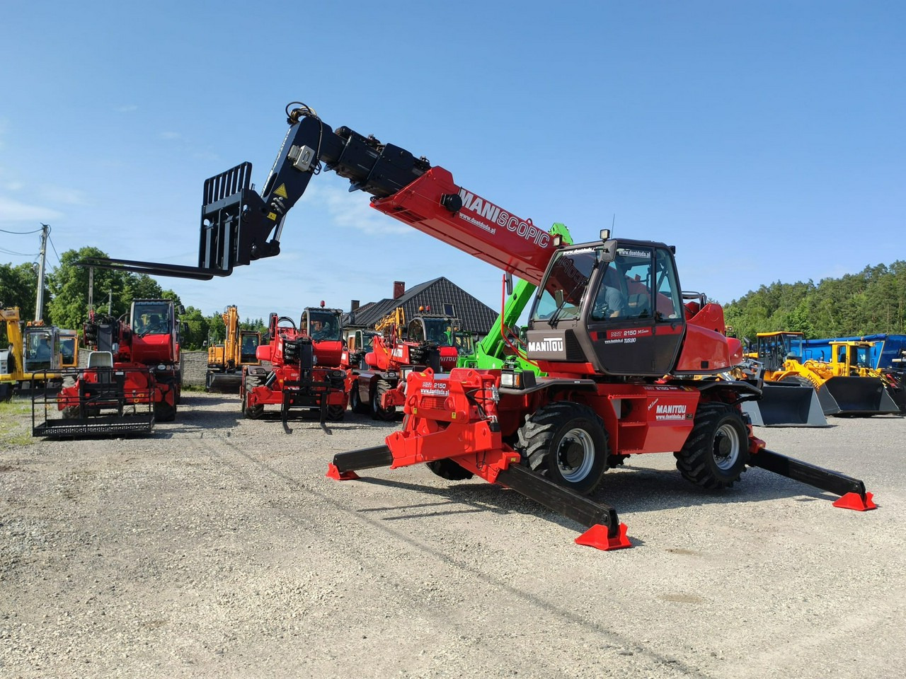Manitou MRT 2150 ROTO Ładowarka Teleskopowa Obrotowa 2550 1850 1840 - Teleskooplaadur: pilt 1 Manitou MRT 2150 ROTO Ładowarka Teleskopowa Obrotowa 2550 1850 1840 - Teleskooplaadur: pilt 1
