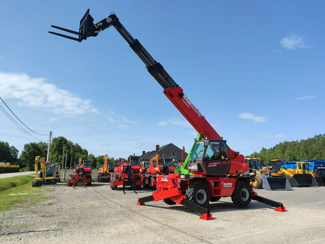 Manitou MRT 2150 ROTO Ładowarka Teleskopowa Obrotowa 2550 1850 1840 - Teleskooplaadur: pilt 2 Manitou MRT 2150 ROTO Ładowarka Teleskopowa Obrotowa 2550 1850 1840 - Teleskooplaadur: pilt 2