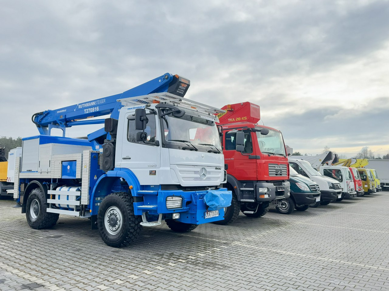 Mercedes AXOR 1829 4x4 Zwyżka RUTHMANN STEIGER T270S16 Podnośnik Koszowy - Veoautolt tõusev platvorm: pilt 5 Mercedes AXOR 1829 4x4 Zwyżka RUTHMANN STEIGER T270S16 Podnośnik Koszowy - Veoautolt tõusev platvorm: pilt 5