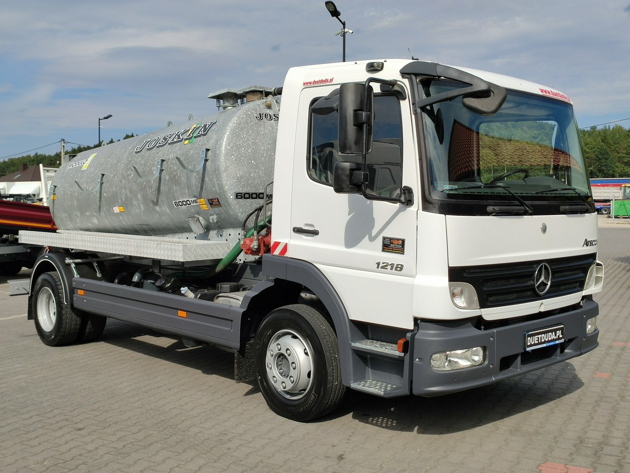 Mercedes Atego 1218 Asenizacyjny Szambiarka Beczka Szambowóz Poj.6m 2019r - Vaakumveok: pilt 2 Mercedes Atego 1218 Asenizacyjny Szambiarka Beczka Szambowóz Poj.6m 2019r - Vaakumveok: pilt 2
