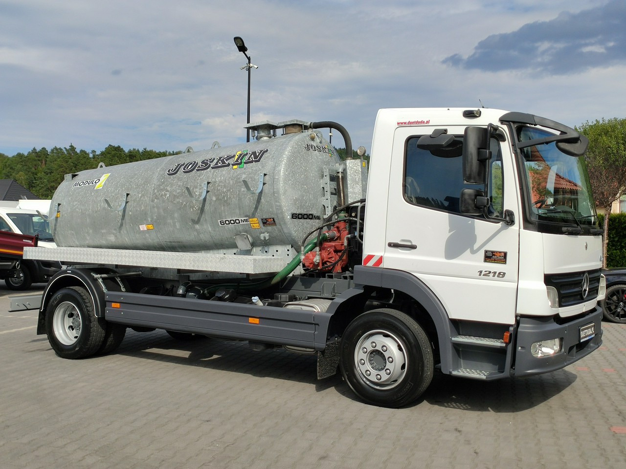 Mercedes Atego 1218 Asenizacyjny Szambiarka Beczka Szambowóz Poj.6m 2019r - Vaakumveok: pilt 1 Mercedes Atego 1218 Asenizacyjny Szambiarka Beczka Szambowóz Poj.6m 2019r - Vaakumveok: pilt 1