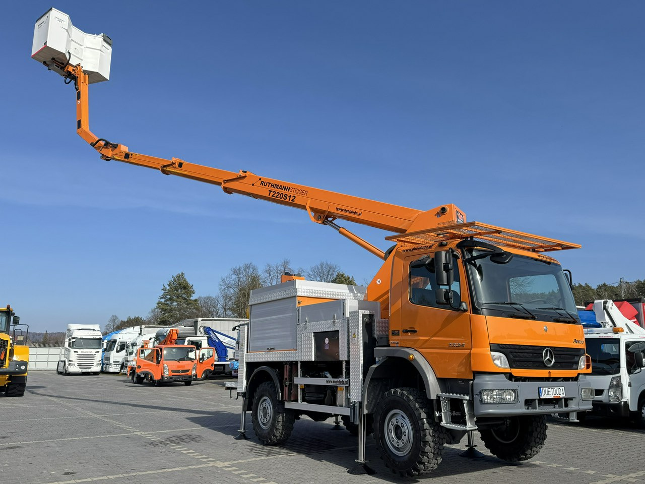 Mercedes Atego 1324 4x4 Zwyżka RUTHMANN STEIGER T220S12 Podnośnik Koszowy - Veoautolt tõusev platvorm: pilt 2 Mercedes Atego 1324 4x4 Zwyżka RUTHMANN STEIGER T220S12 Podnośnik Koszowy - Veoautolt tõusev platvorm: pilt 2
