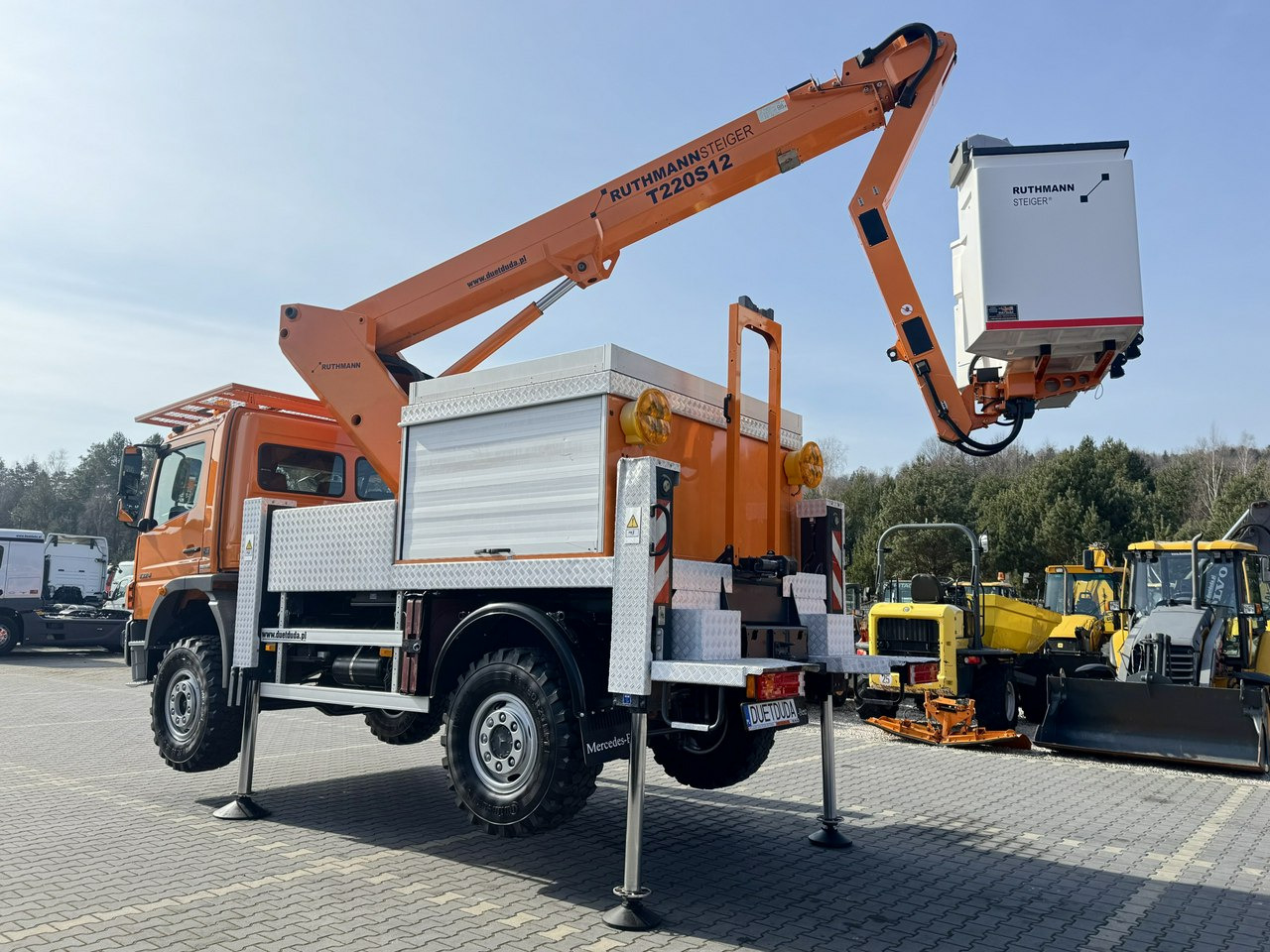 Mercedes Atego 1324 4x4 Zwyżka RUTHMANN STEIGER T220S12 Podnośnik Koszowy - Veoautolt tõusev platvorm: pilt 5 Mercedes Atego 1324 4x4 Zwyżka RUTHMANN STEIGER T220S12 Podnośnik Koszowy - Veoautolt tõusev platvorm: pilt 5