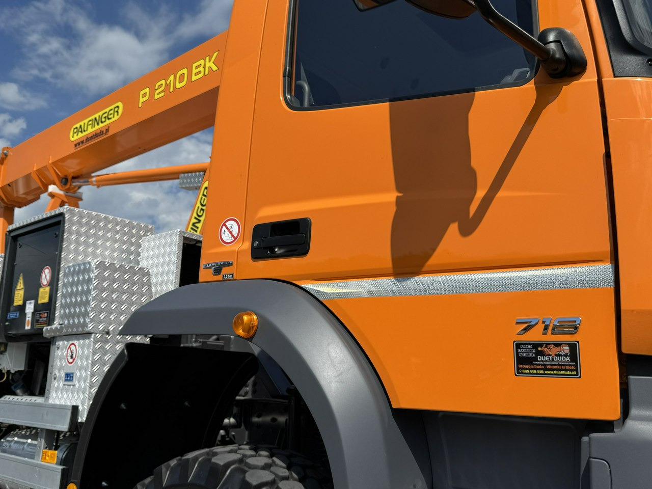 Mercedes Atego 718 E6 4x4 Zwyżka PALFINGER P210 BK Podnośnik Koszowy - Veoautolt tõusev platvorm: pilt 5 Mercedes Atego 718 E6 4x4 Zwyżka PALFINGER P210 BK Podnośnik Koszowy - Veoautolt tõusev platvorm: pilt 5