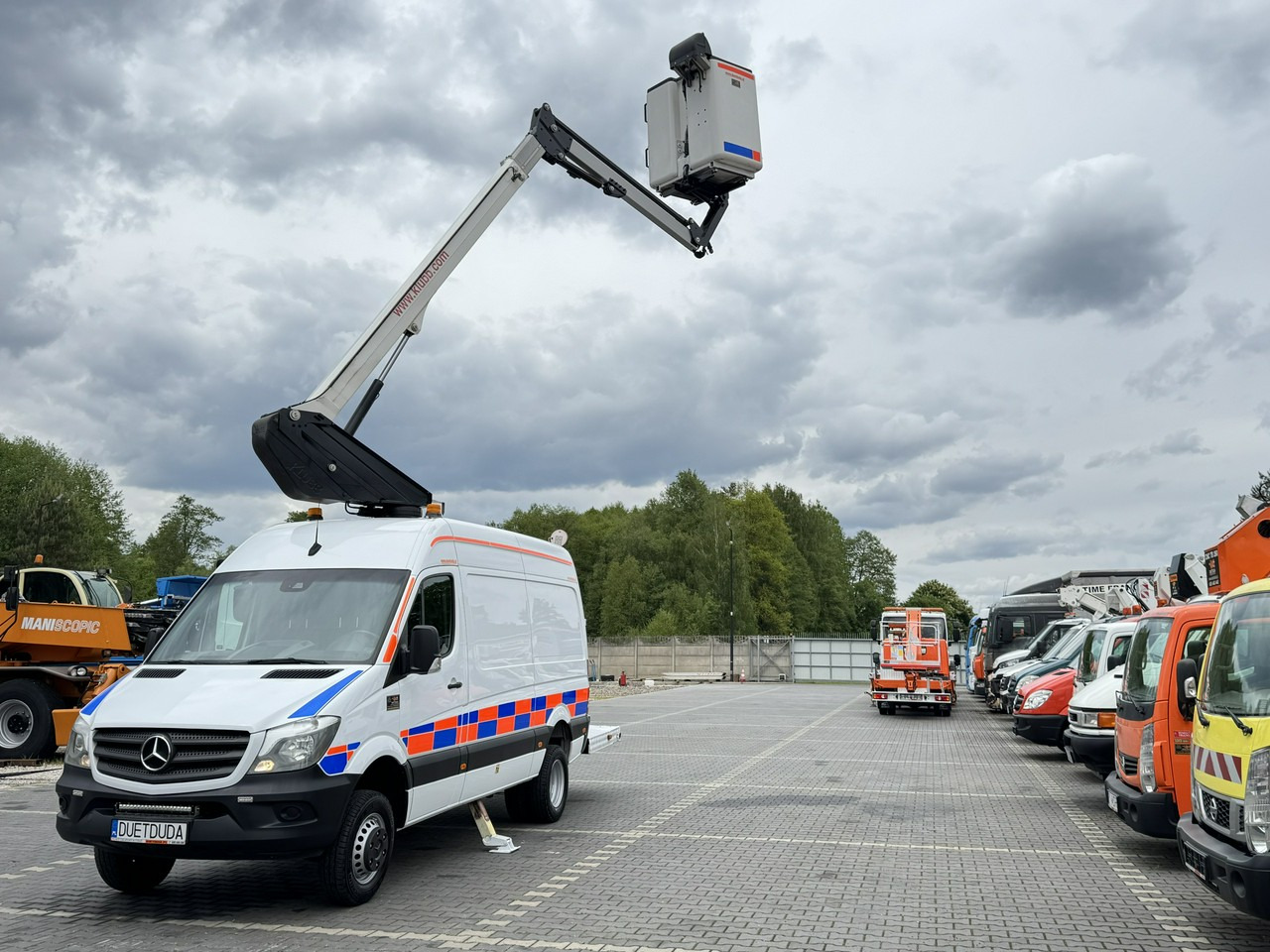 Mercedes Sprinter Zwyżka Podnośnik Koszowy KLUBB K42P UDT WUMAG GSR - Veoautolt tõusev platvorm: pilt 2 Mercedes Sprinter Zwyżka Podnośnik Koszowy KLUBB K42P UDT WUMAG GSR - Veoautolt tõusev platvorm: pilt 2