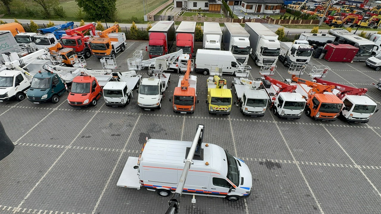 Veoautolt tõusev platvorm Mercedes Sprinter Zwyżka Podnośnik Koszowy KLUBB K42P UDT WUMAG GSR: pilt 28