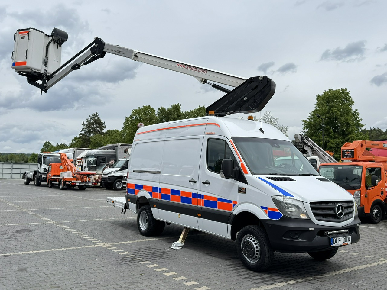 Mercedes Sprinter Zwyżka Podnośnik Koszowy KLUBB K42P UDT WUMAG GSR - Veoautolt tõusev platvorm: pilt 3 Mercedes Sprinter Zwyżka Podnośnik Koszowy KLUBB K42P UDT WUMAG GSR - Veoautolt tõusev platvorm: pilt 3